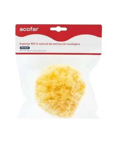 ACOFAR ESPONJA NATURAL 1 UNIDAD GRANDE