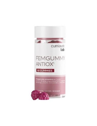 CUMLAUDE LAB: FEMGUMMY ANTIOX 60 GUMMIES SABOR F