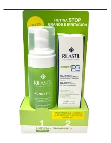 RILASTIL ACNESTIL PACK RITUAL STOP GRANOS E IRRITACION