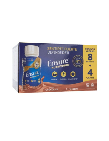 ENSURE NUTRIVIGOR CHOCOLATE PACK 12X220ML