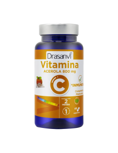 Comprar Vitamina C 800 Mg Acerola Drasanvi 60 Caps a precio de oferta