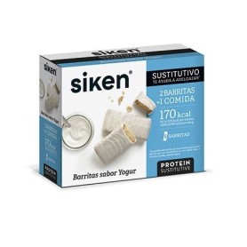 Siken sustitutivo barritas yogur 8 unidades