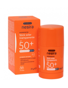 Comprar Acofarma Nesira Stick Solar Transparente Spf 50+ 1 Stick 25 G a precio de oferta