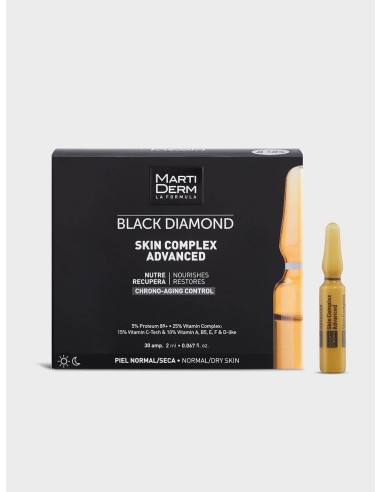 Comprar Martiderm black diamond skin complex+ 30 ampollas a precio de oferta