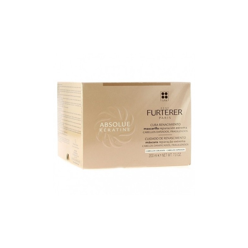 Rene furterer absolue keratine mascarilla cabellos gruesos 200 ml R...