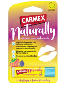 Comprar Carmex Naturally Balsamo Labial Hidratante 1 Stick 4,25 G Sabor Frutos Rojos a precio de oferta
