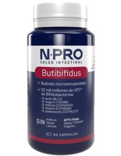 Comprar Npro Butibifidusbiota 60 Capsulas a precio de oferta