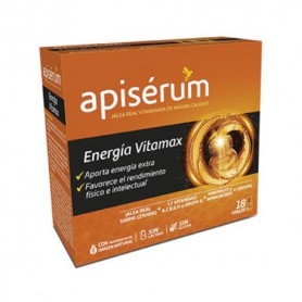 Apiserum energia vitamax 18 viales