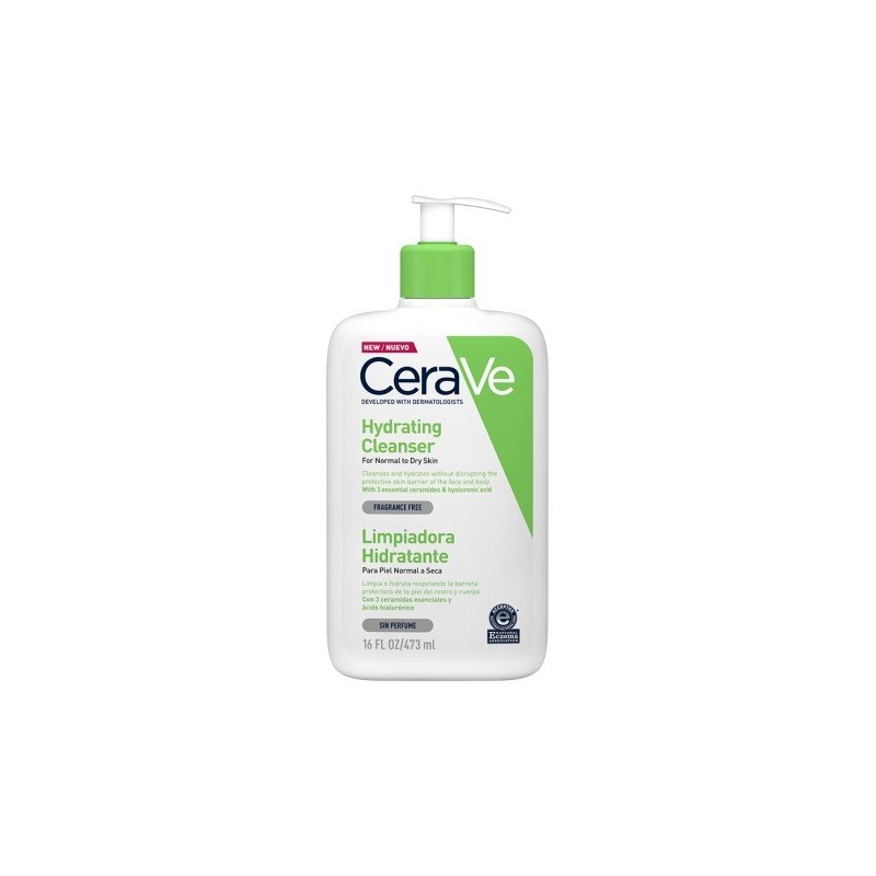 Cerave limpiadora hidratante 473ml CeraVe