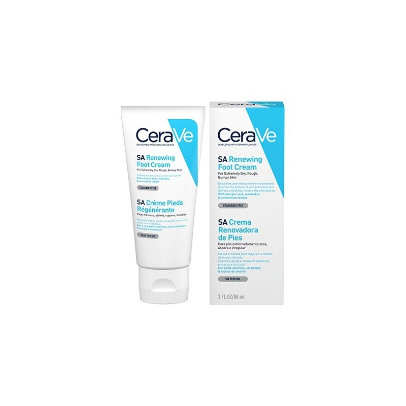 Cerave sa crema renovadora de pies 84 g