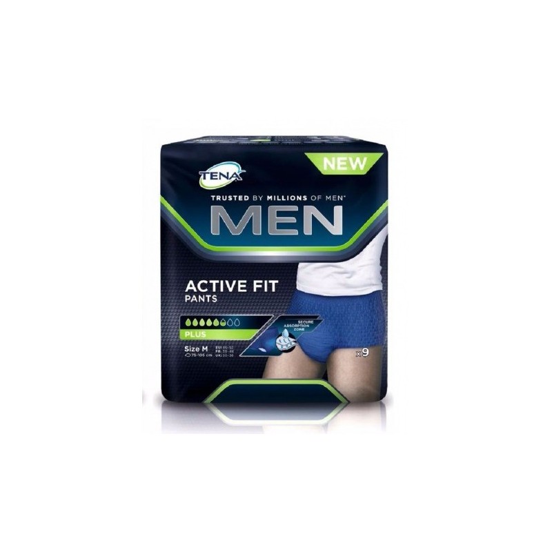 Tena men pants active fit talla m Tena