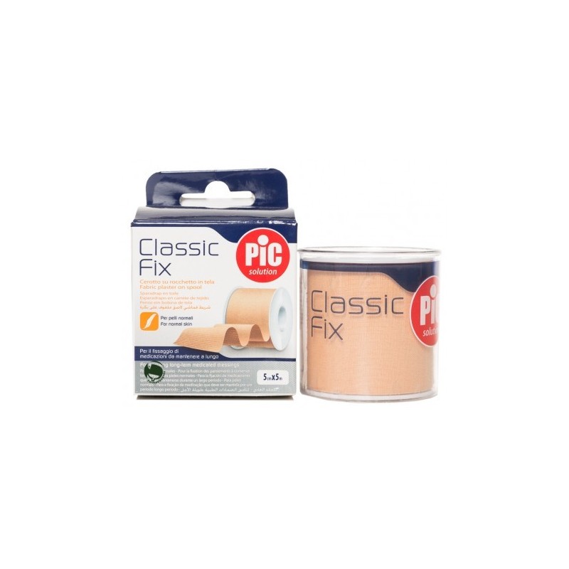 Pic classic fix esparadrapo tela 5cm x 5m ARTSANA