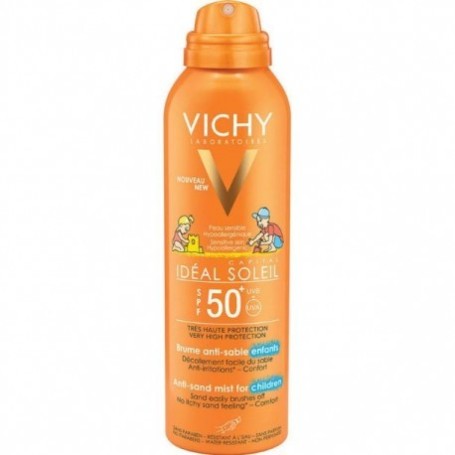 Vichy ideal soleil spf50+ bruma anti-arena infantil 200 ml