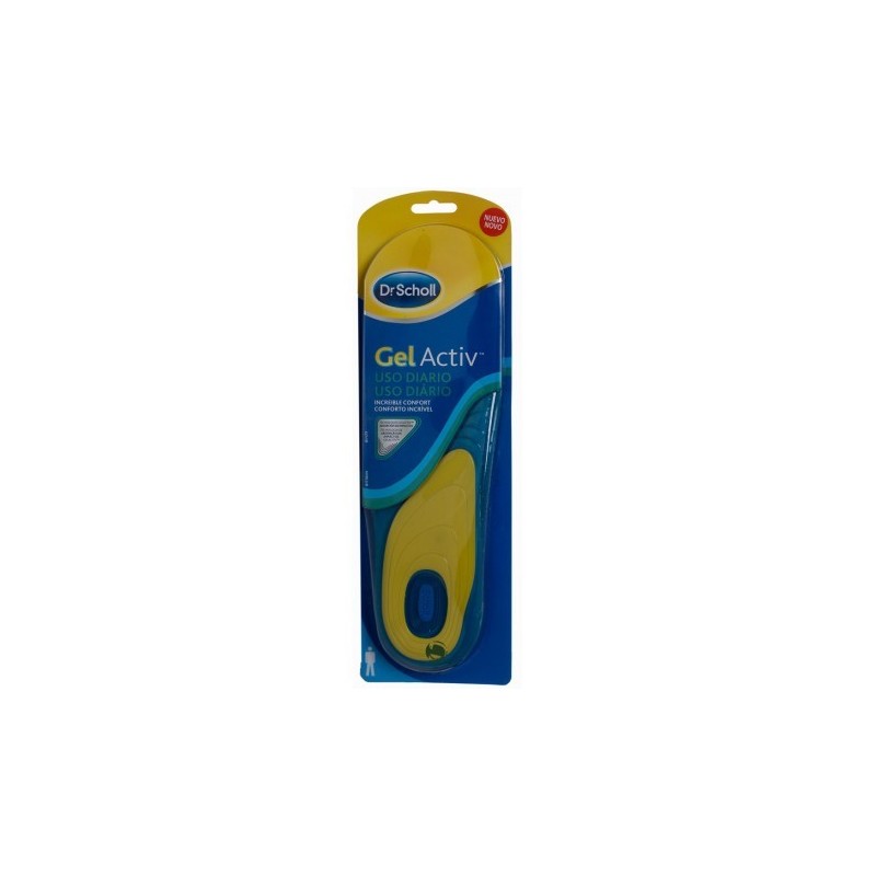 Dr scholl gelactiv uso diario hombre 1 par DR SCHOLL