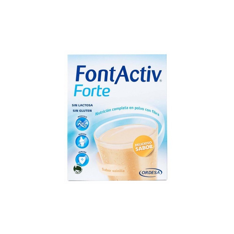 Fontactiv forte 30 g 14 sobres vainilla Fontactiv