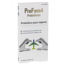 Profaes4 probiotico para viajeros capsulas 14 capsulas