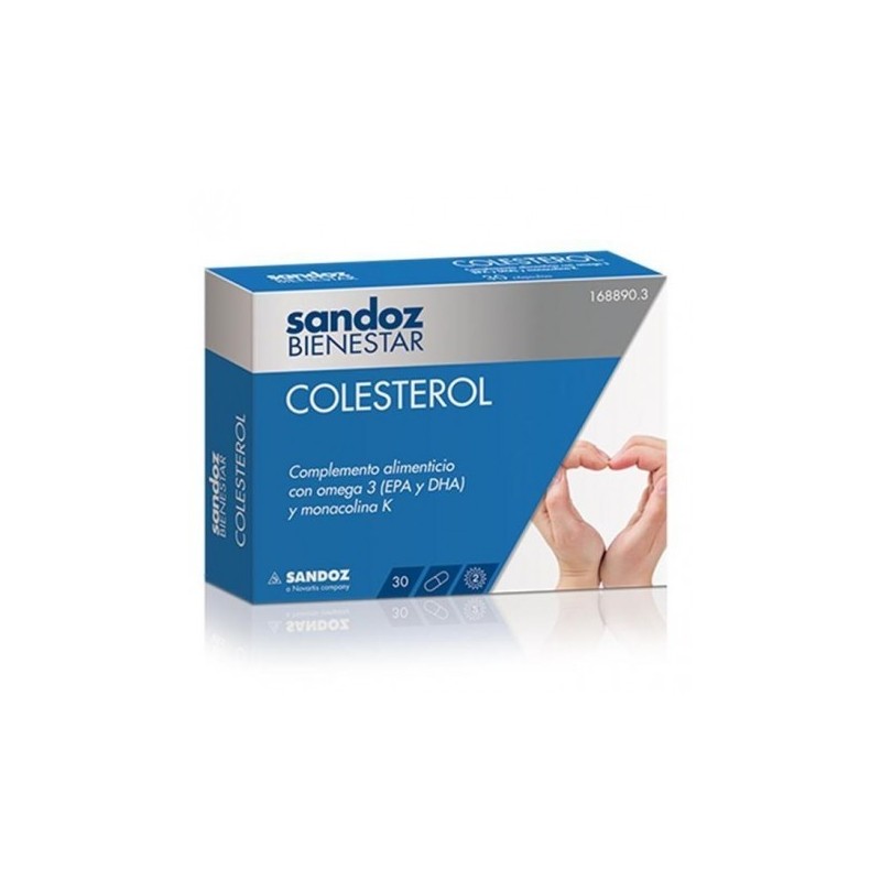 Sandoz bienestar colesterol 30 cápsulas