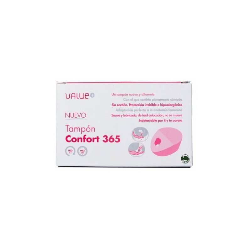 Tampones value+ confort 365 3 tampones TAMPONES