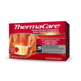 Thermacare zona lumbar y cadera 4 parches termicos