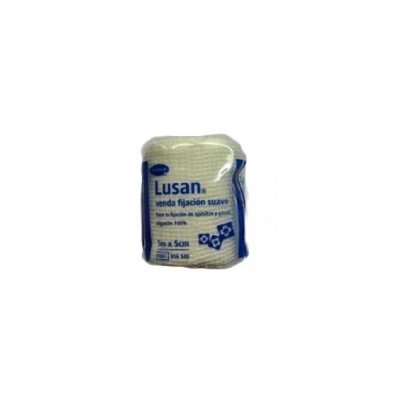 Lusan venda fijación suave 5m x 5cm Hartmann