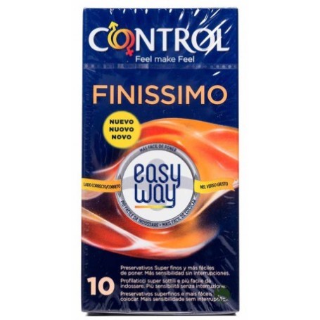 Control finissimo easy way preservativos 10 u