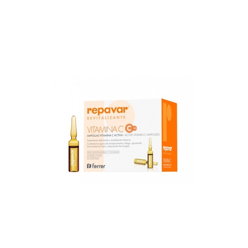 Repavar revitalizante vitamina c 20 ampollas Repavar