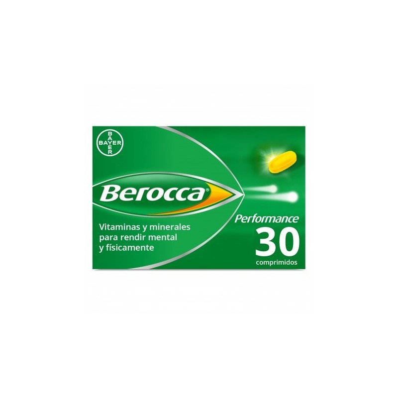 Berocca performance vitaminas rendimiento 30 comprimidos Berocca