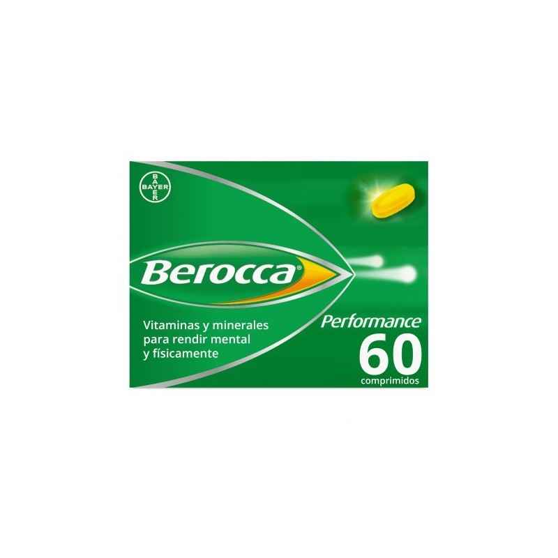 Berocca performance vitaminas rendimiento 60 comprimidos Berocca