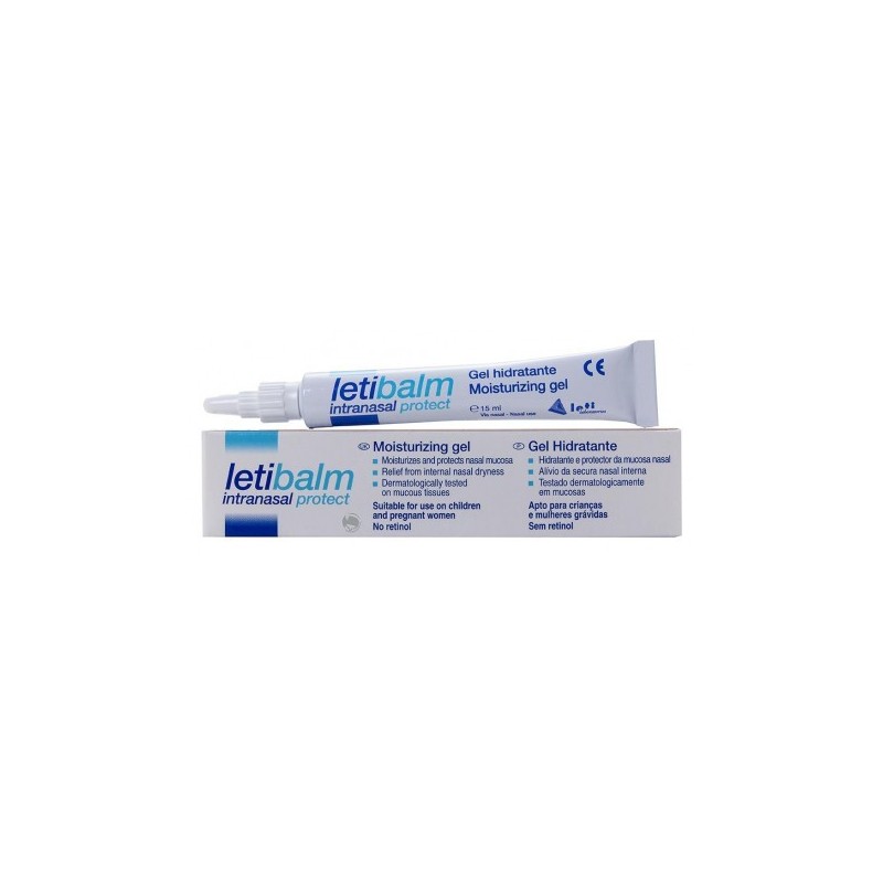 LETIBALM INTRANASAL PROTECT GEL 1 ENVASE 15 ml - Farmacia Macías