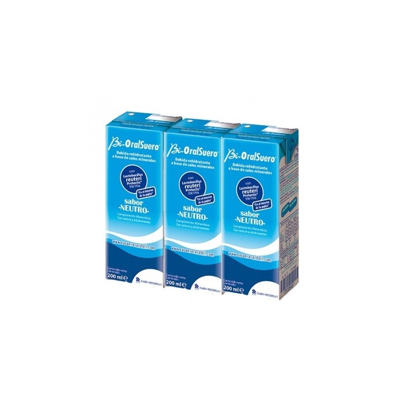 Bi oralsuero neutro 200 ml x 3 u.