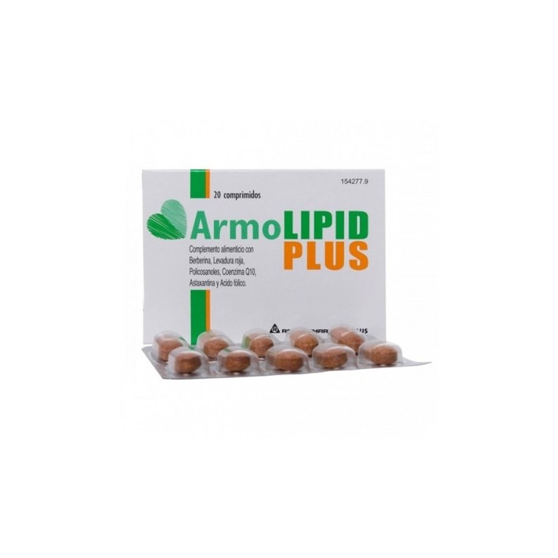 Armolipid plus 20 comprimidos ARMOLIPID