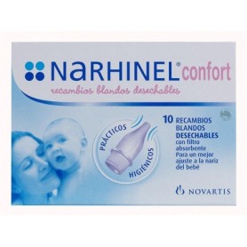 Narhinel confort recambio aspirador blando 10 u.