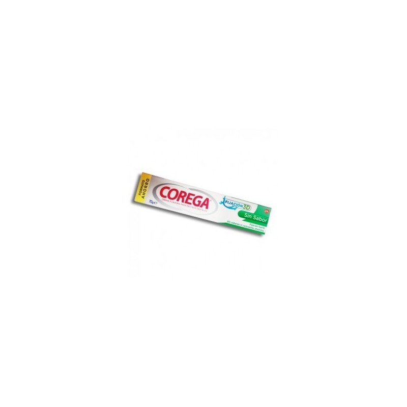 Corega sin sabor fijacion 3d crema 70 g. COREGA