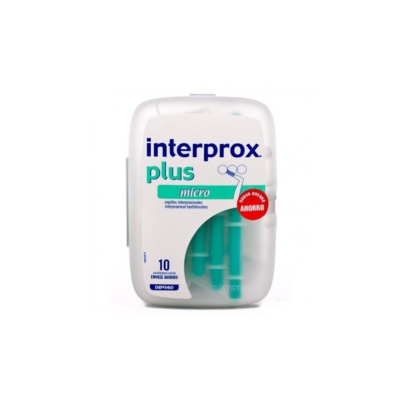 Interprox plus cepillo interproximal micro envase ahorro 10 u. INTE...