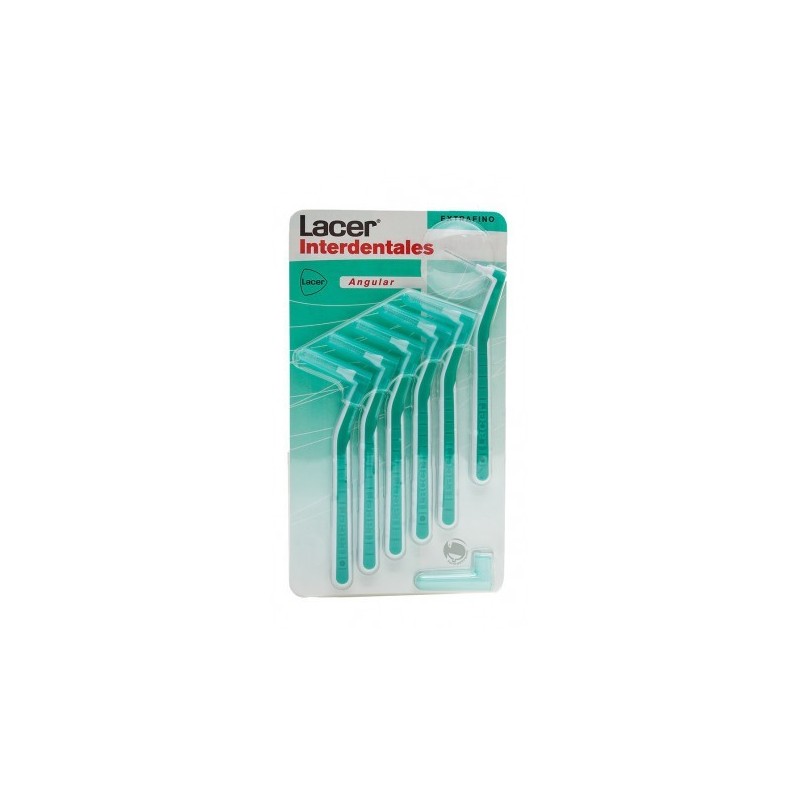 Lacer cepillo interdental angular extrafino 6 u Lacer