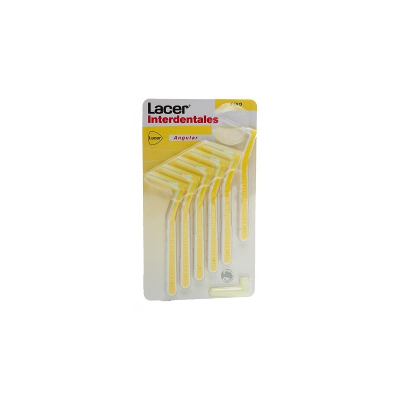 Lacer cepillo interdental angular fino 6 u. Lacer