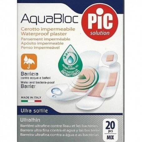 Pic solution aquabloc antibacteriano 20ud