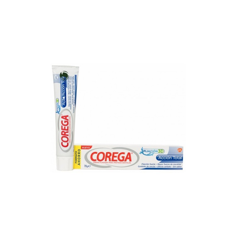 Corega total crema fijadora adhesivo protesis dental 70 ml COREGA