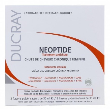 Ducray neoptide locion anticaida 3 x 30 ml
