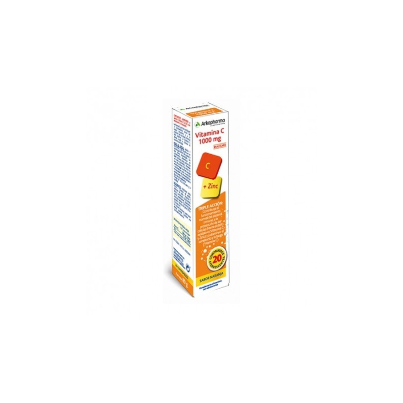 Arkovital vitamina c 1000mg 20 comprimidos efervescentes Arkopharma