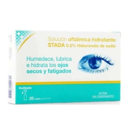 Care+ solución oftalmológica hidratante 20 uds x 0,5ml
