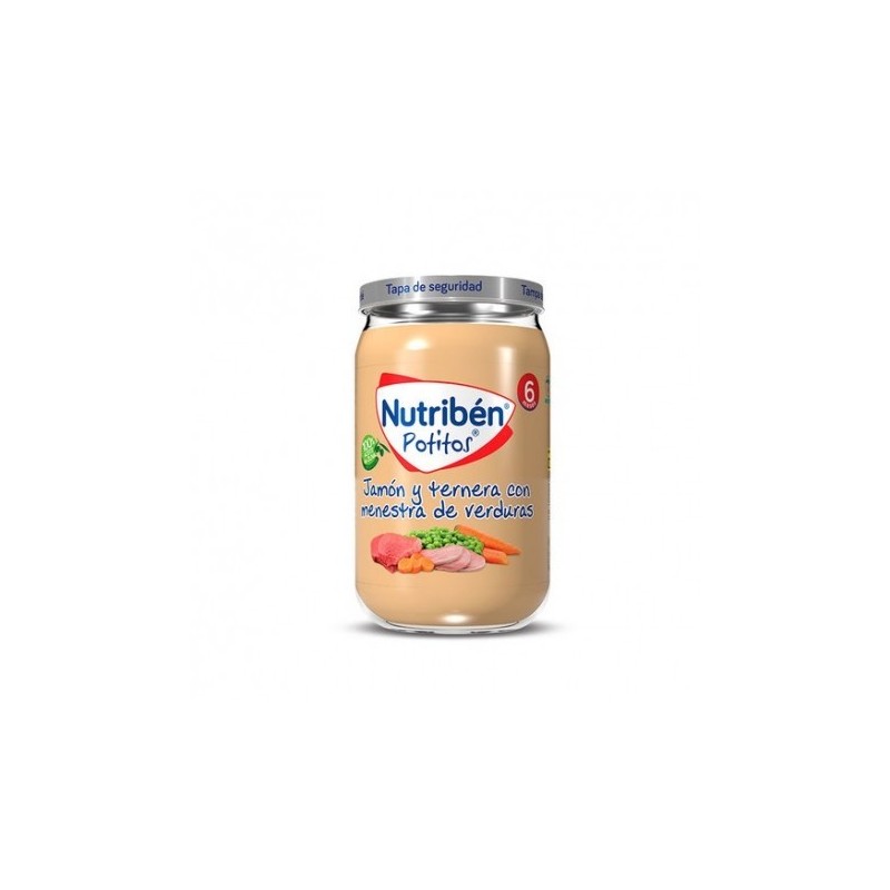 Nutribén potito conida pollo ternera y verduritas 235g Nutribén