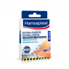 Hansaplast apósito impermeable extra fuerte 80mx6cm