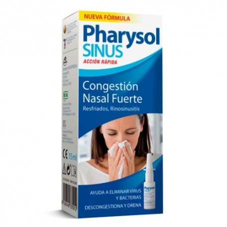Pharysol sinus congestión nasal fuerte 15ml