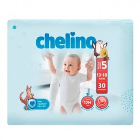 Chelino pañal love t/5 13-18 kg 30 unidades