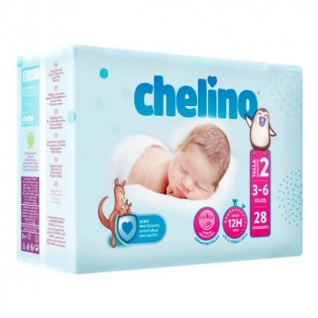 PAÑAL INFANTIL CHELINO LOVE T-6 7 A 28 KG