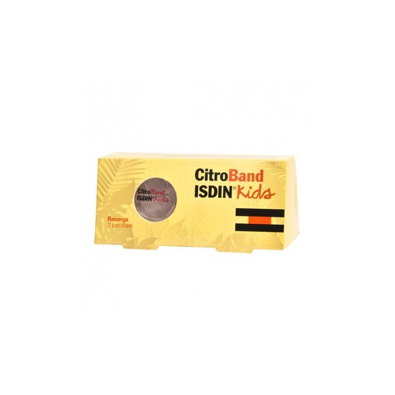 Isdin recambio pulsera antimosquitos citroband kids 2 pastillas Isdin