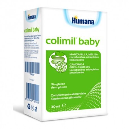 Tu bebé sufre de cólicos? 😔Es momento de descubrir Colimil Baby 🌱 el  complemento alimenticio a base de extractos naturales como la manzanilla y  la, By Humana Baby Spain