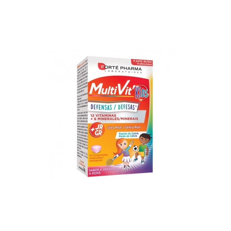 Forté pharma energy multivit junior 30 comprimidos masticables Fort...