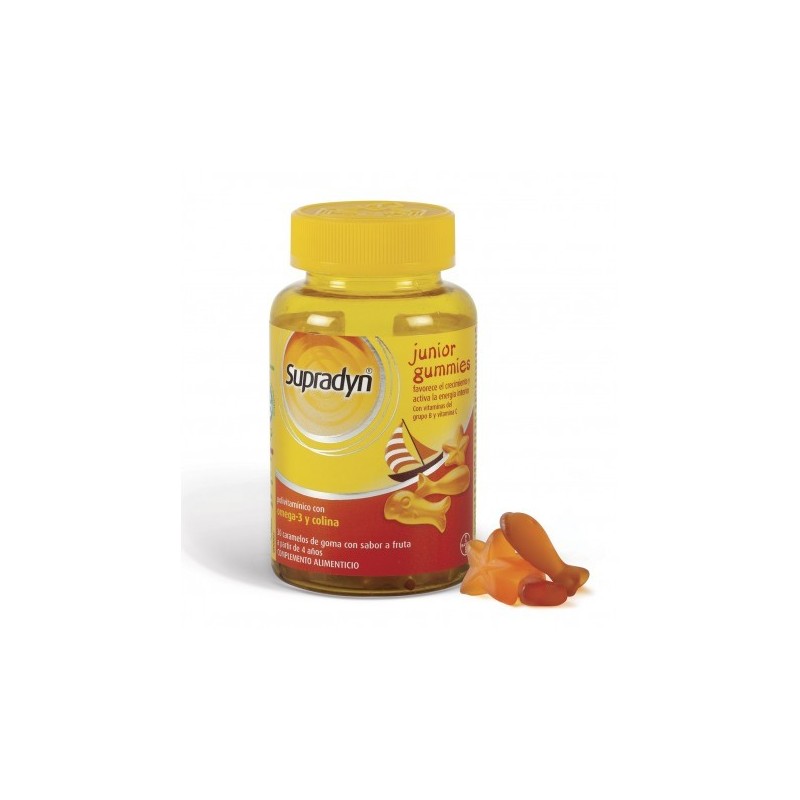 Supradyn junior gummies 30 caramelos de goma.